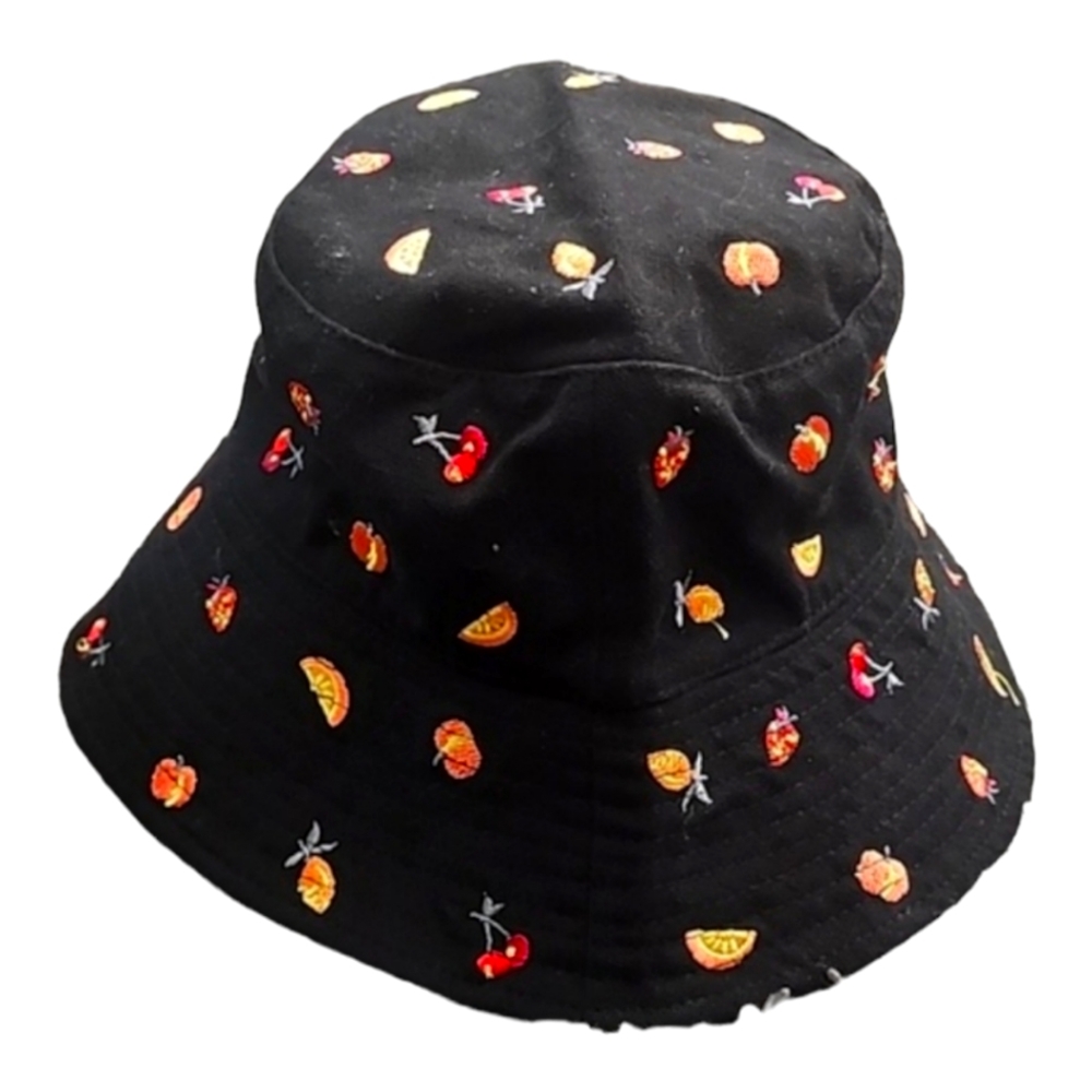 Urban Outfitters Fruit embroidered bucket hat